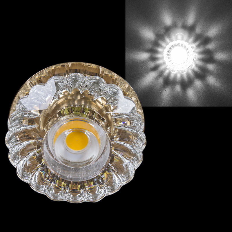 Встраиваемый светильник Reluce 09097-9.0-001T LED COB10W GD