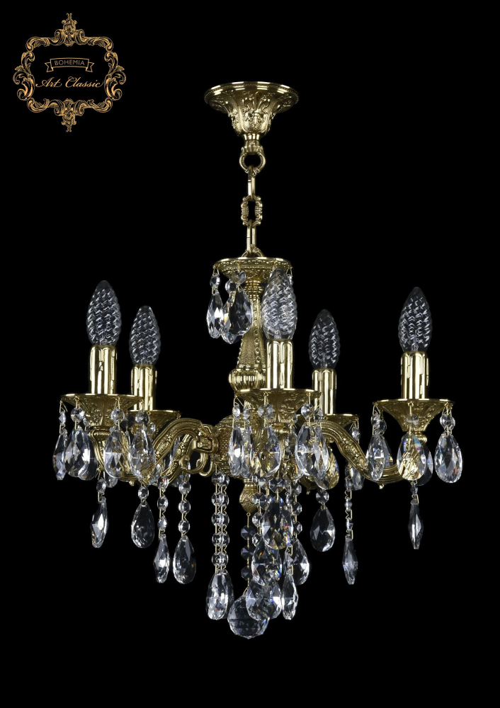 Подвесная люстра Art Classic 31.02.5.CK125SP.B.G.Sp
