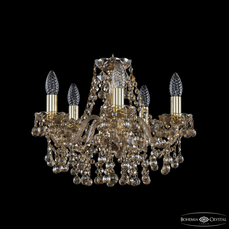 Подвесная люстра Bohemia Ivele Crystal 1409/5/141 G M721
