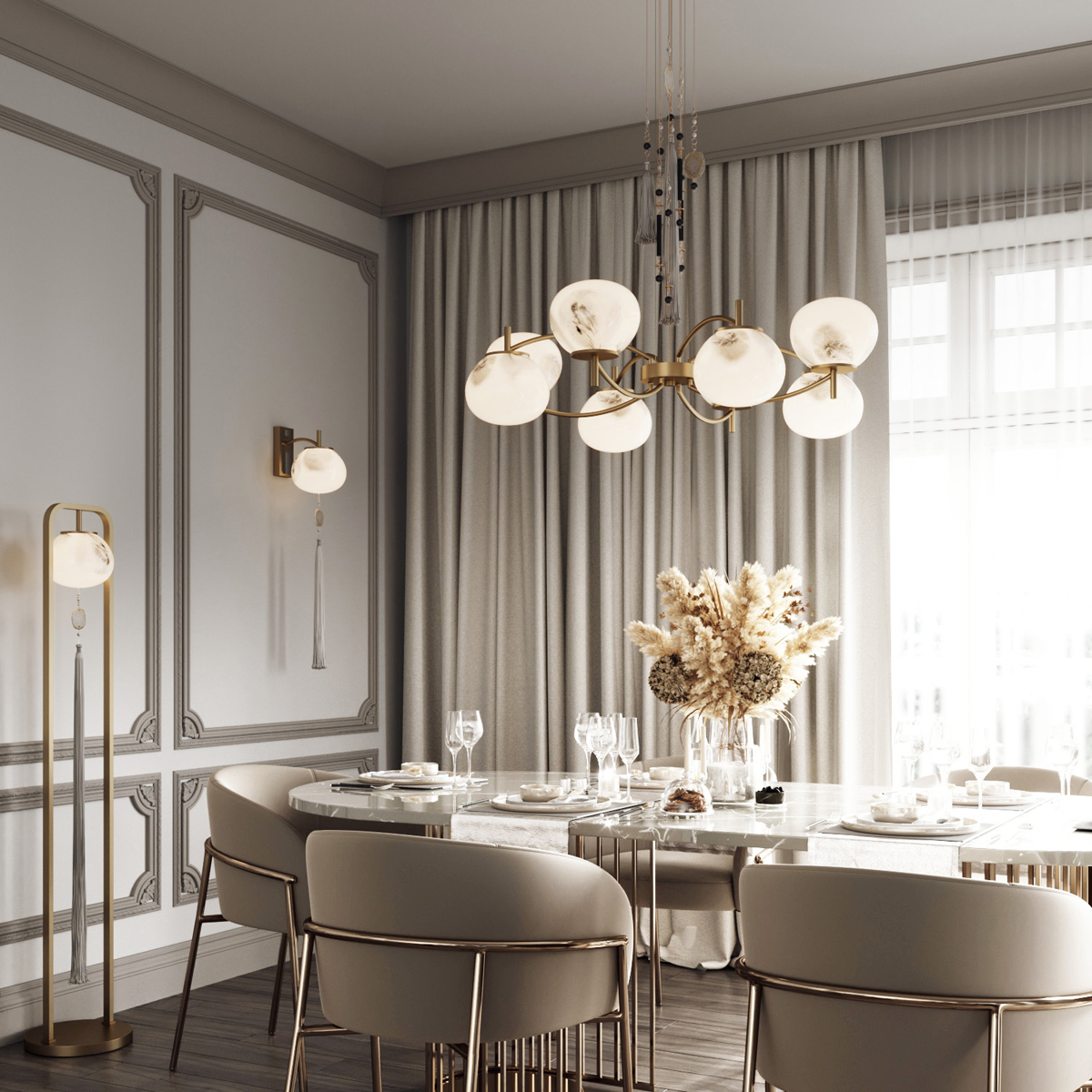 Подвесная люстра Odeon Light Modern 5432/8