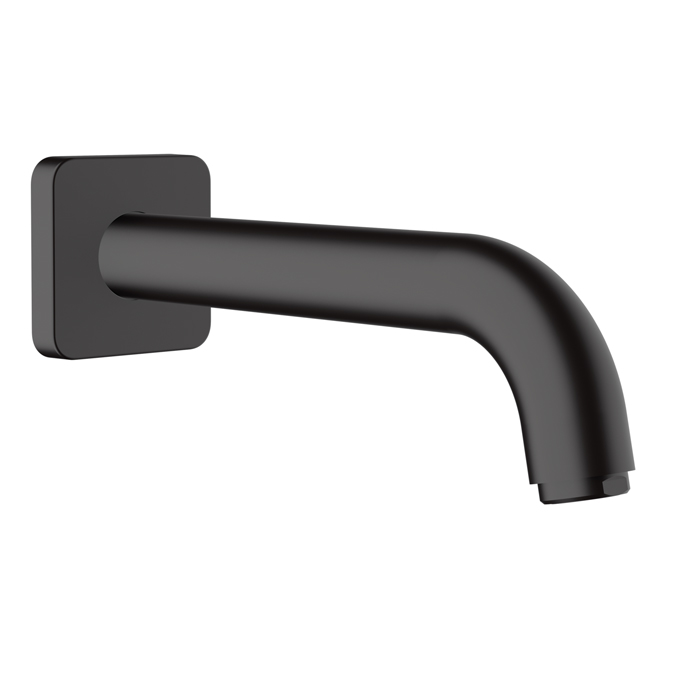 Hansgrohe Vernis Shap Излив для ванны, цвет: матовый черный