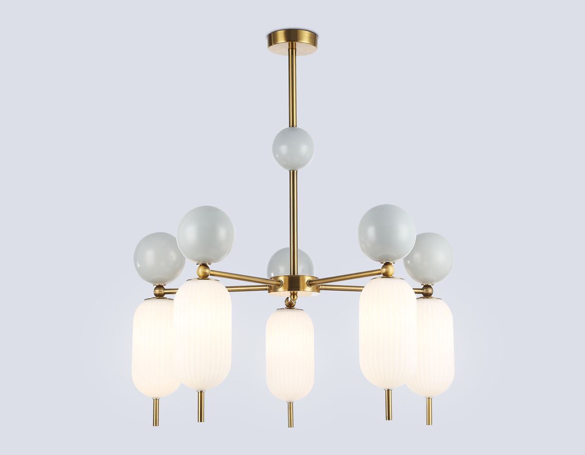 Люстра на штанге Ambrella Light High Light Ceramo Modern LH53104