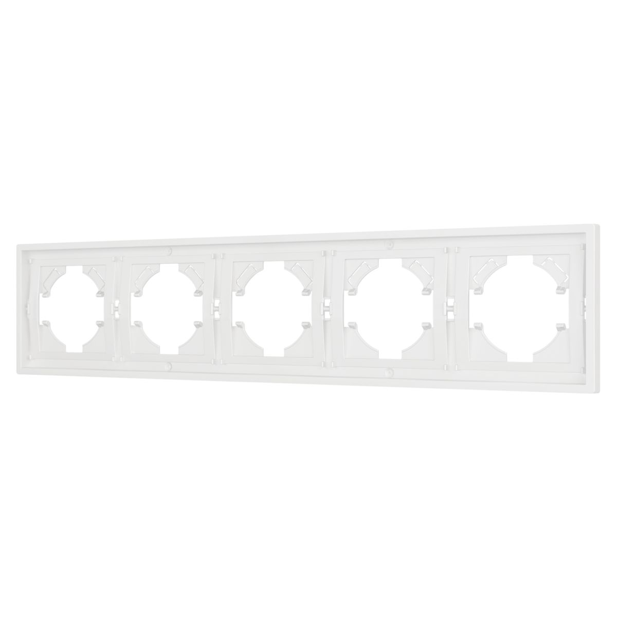 Рамка пластиковая на 5 постов Arlight FRM-TENDO-SFPL-5-WH 054660