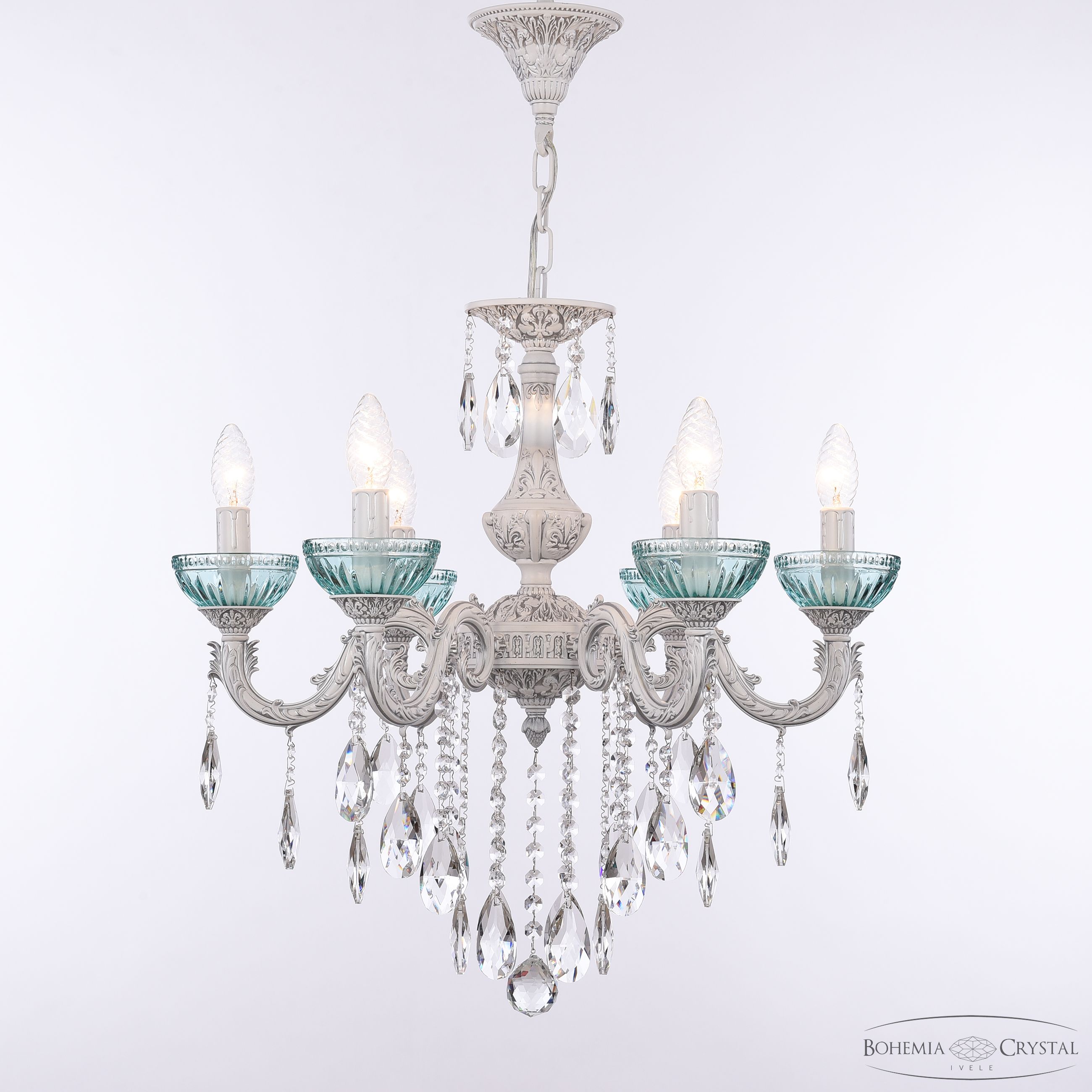 Подвесная люстра Bohemia Ivele Crystal AL79101/6/175 B WMN P Birusa/M-1G