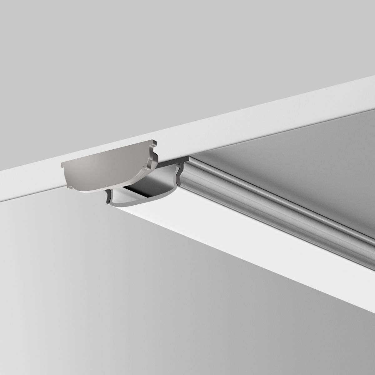 Комплект заглушек для профиля 1806 2шт Maytoni Led Strip ALM-1806-EC 642075