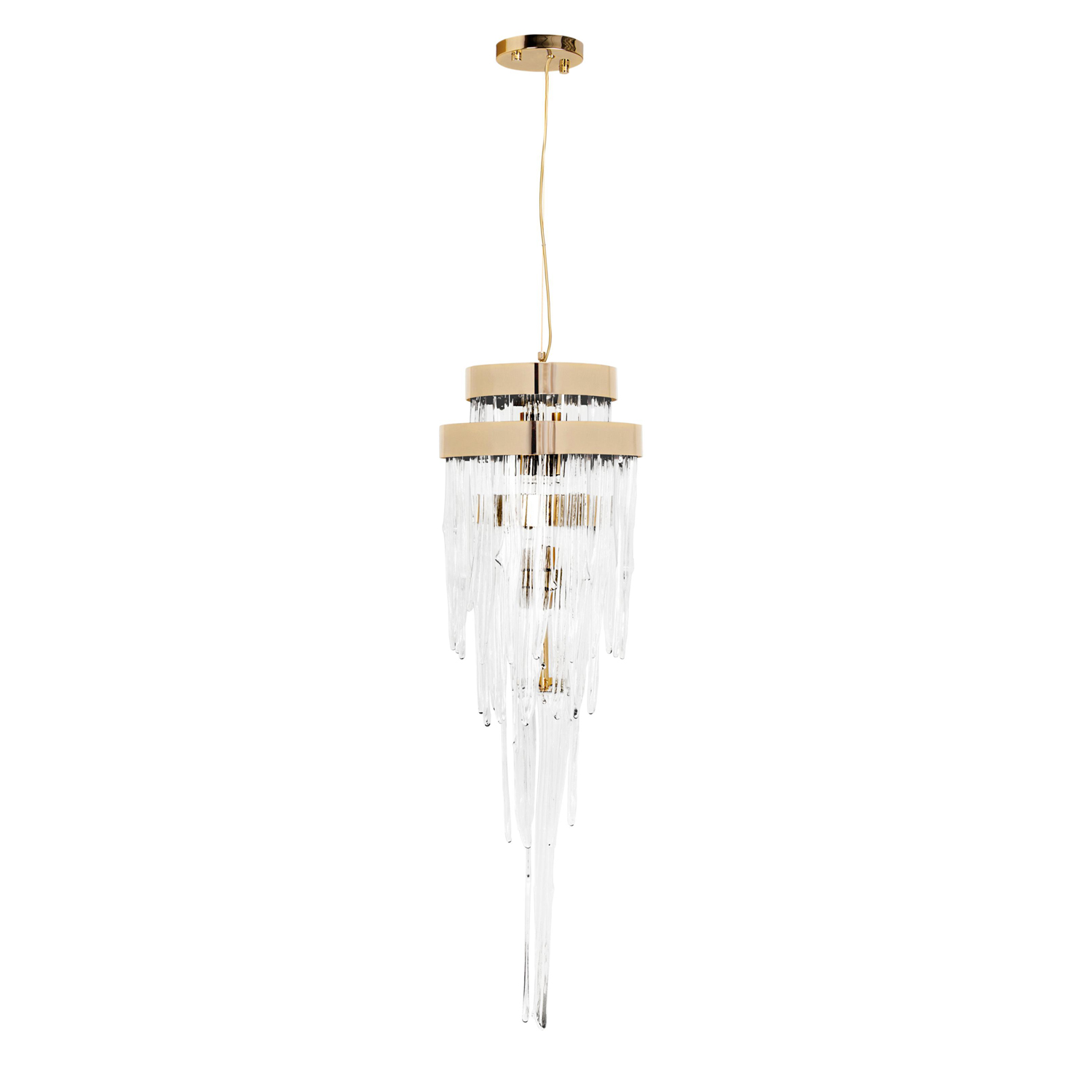 Подвесная люстра Delight Collection Babel KM0990P-4 brass