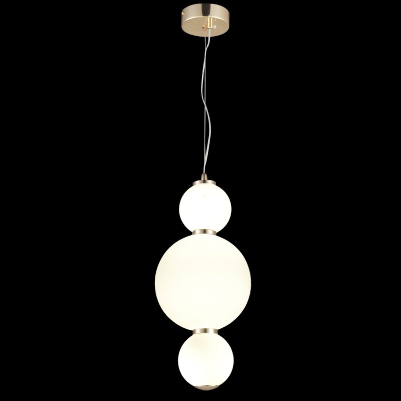 Подвесной светильник Natali Kovaltseva LED LAMPS 81100/3C GOLD WHITE
