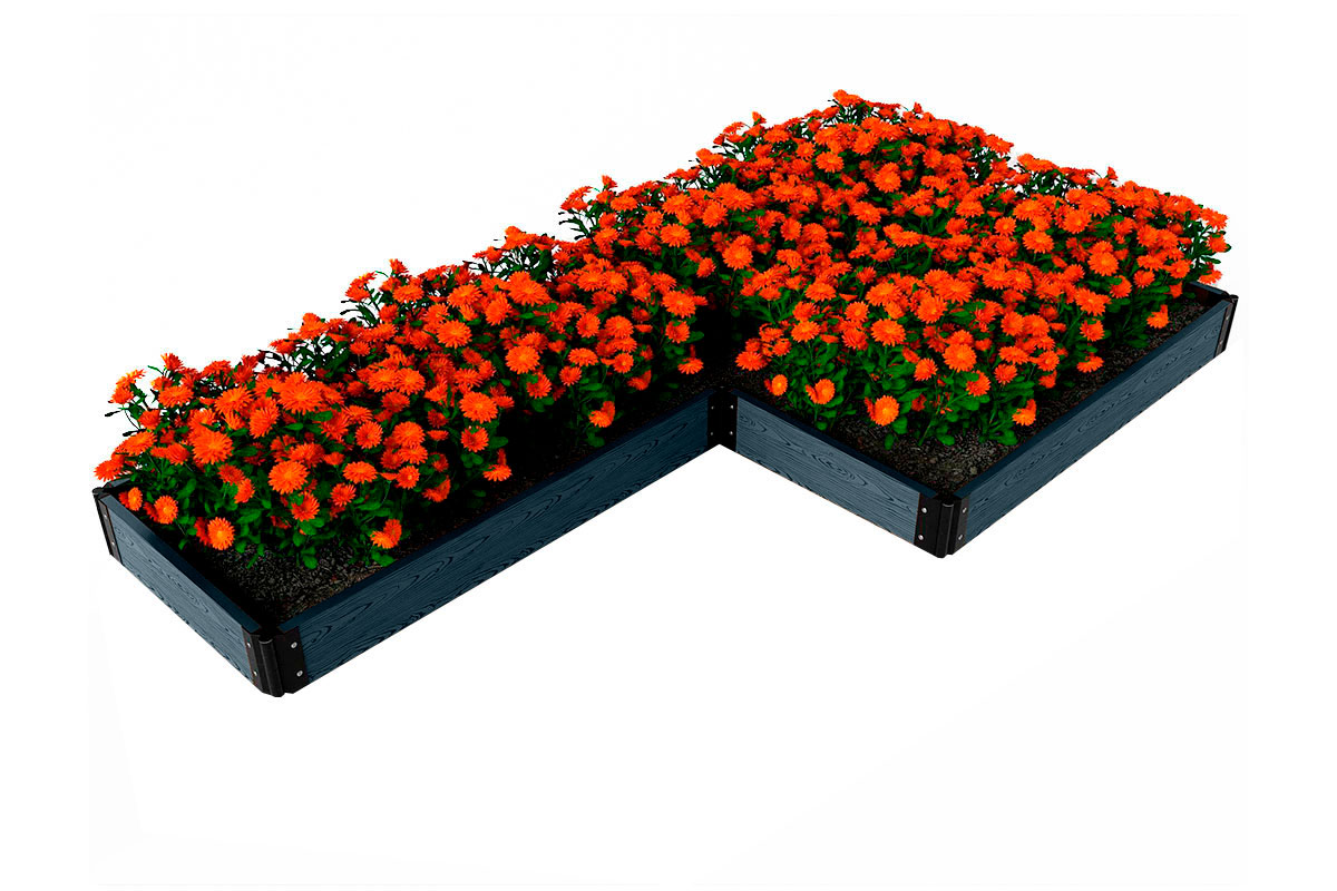 Доска грядочная NauticPrime 150*25*2950мм, серый