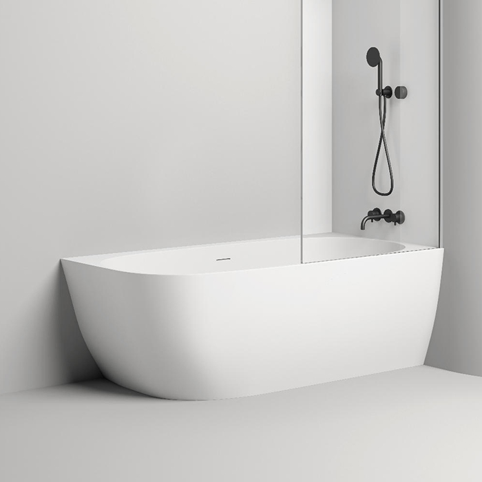 Salini Sofia Corner Right Ванна угловая 170х85х59см., Dx, с дон кл "Up&Down", сифон, слив-пер, материал: S-Sense , цвет: белый глянцевый