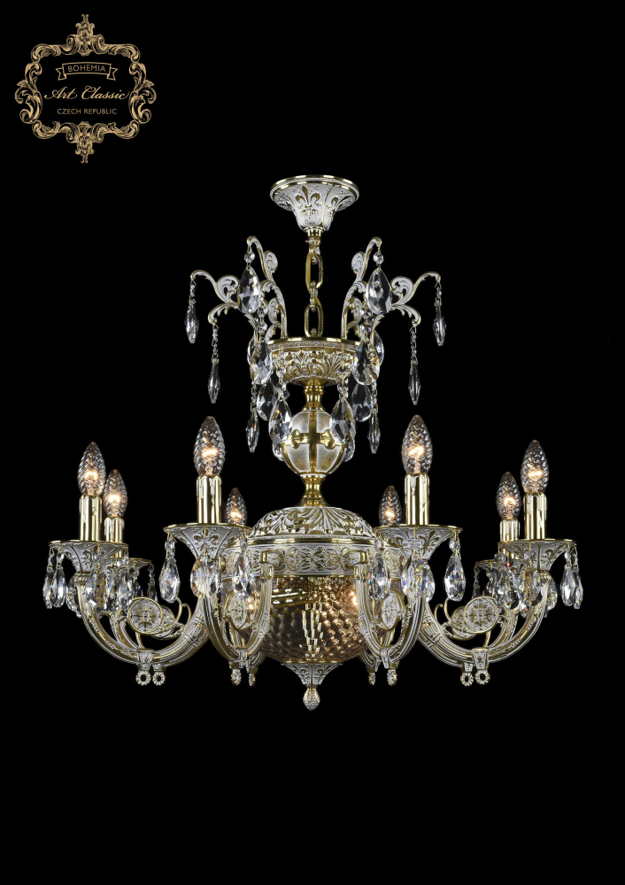 Подвесная люстра Art Classic 31.22.8.KR175SP.250IT.GW.Sp.Clear.1C