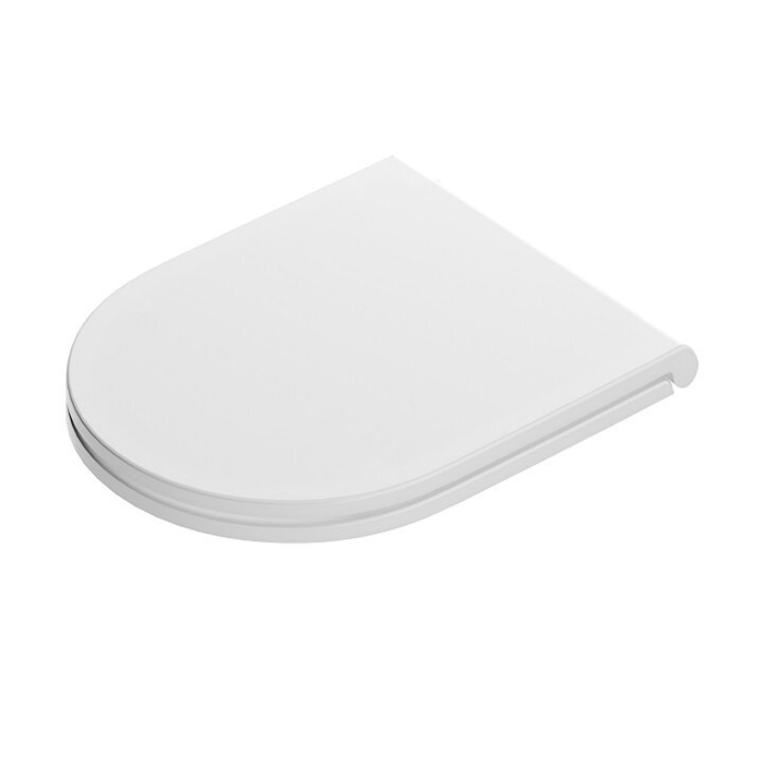 Artceram FILE 2.0 Крышка с сиденьем Flat для унитаза, механизм soft-close, цвет: белый матовый