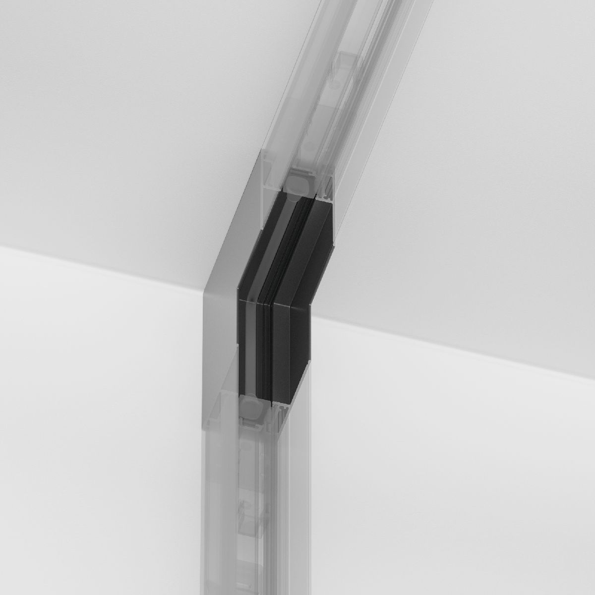 Угловой коннектор внутренний Maytoni Accessories for tracks TRA004ICL-21B