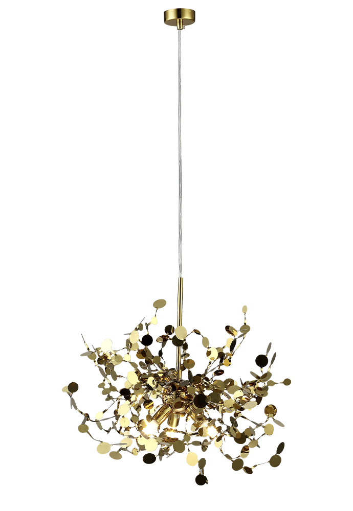 Подвесной светильник Crystal Lux GARDEN SP3 D400 GOLD