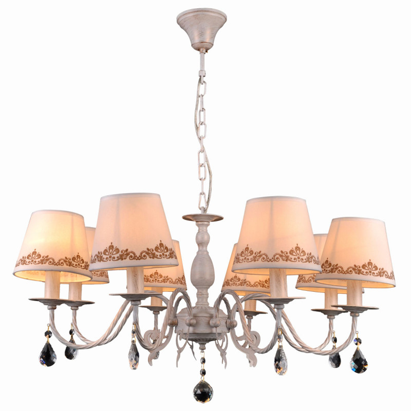 Подвесная люстра Natali Kovaltseva Biarritz 70038-8C IVORY GOLD