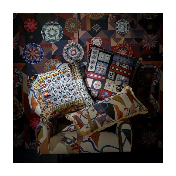 Подушка CCCL0651, Gitane, Mosaique, Christian Lacroix 50 x 50см