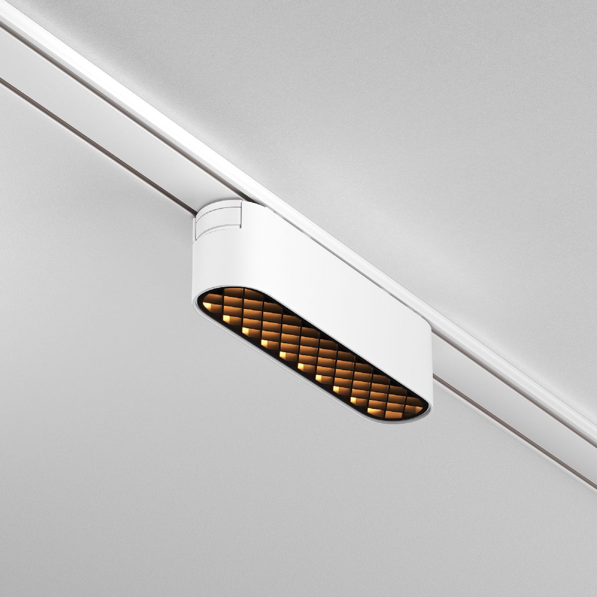 Трековый магнитный светильник Maytoni Basis Grid TR084-1-6W3K-W