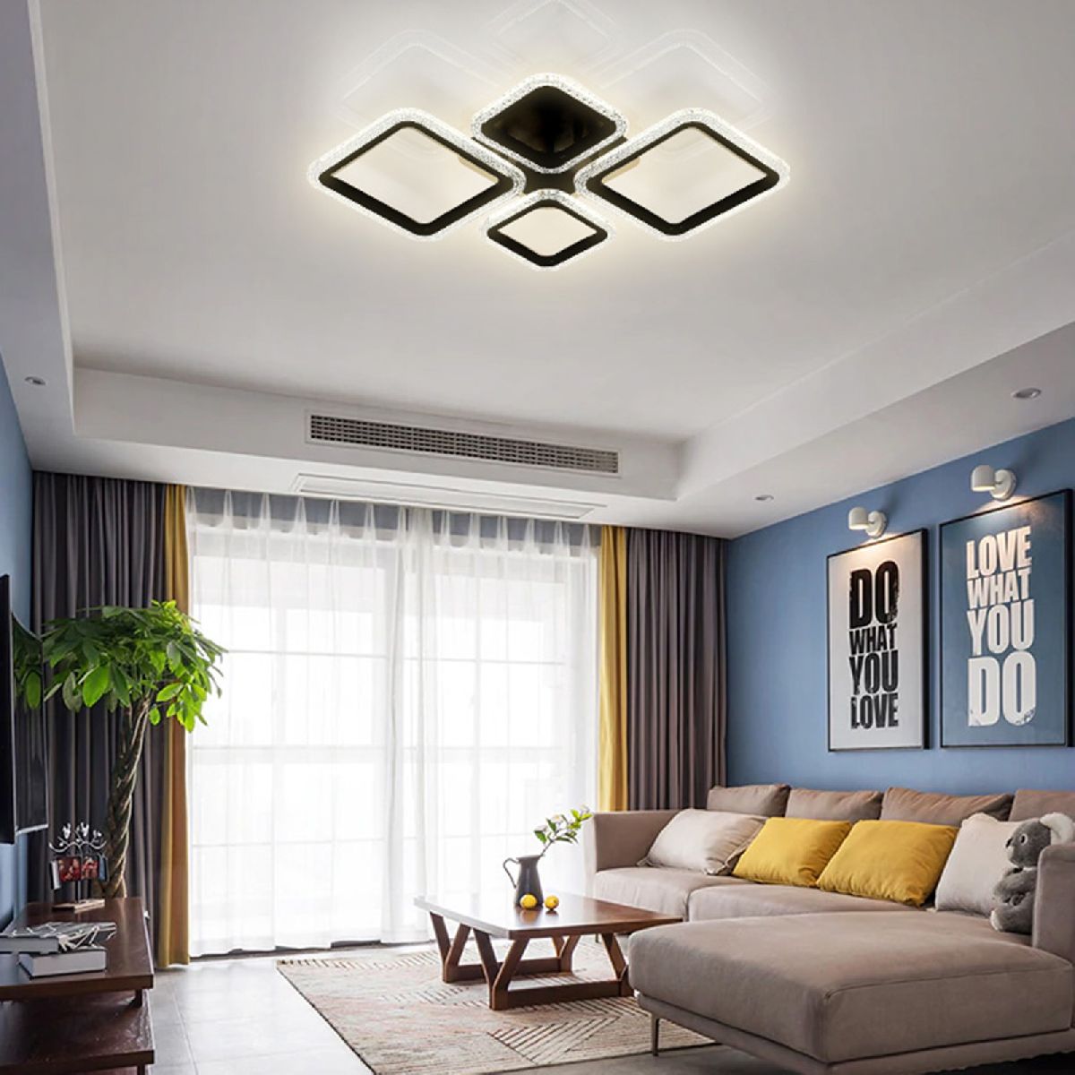 Потолочная светодиодная люстра Natali Kovaltseva Opti LED LAMPS 81232