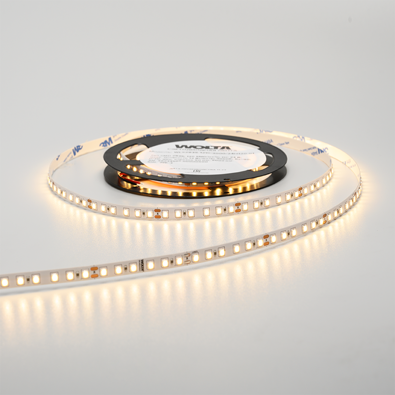 Светодиодная лента Wolta WLS2835-12W/3000/24H120-01