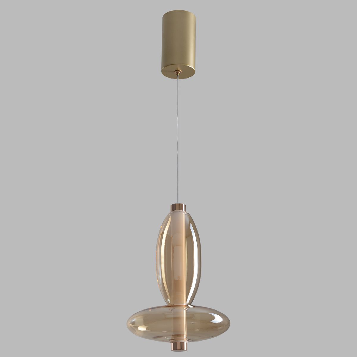 Подвесной светильник Crystal Lux QUASAR SP7W LED AMBER