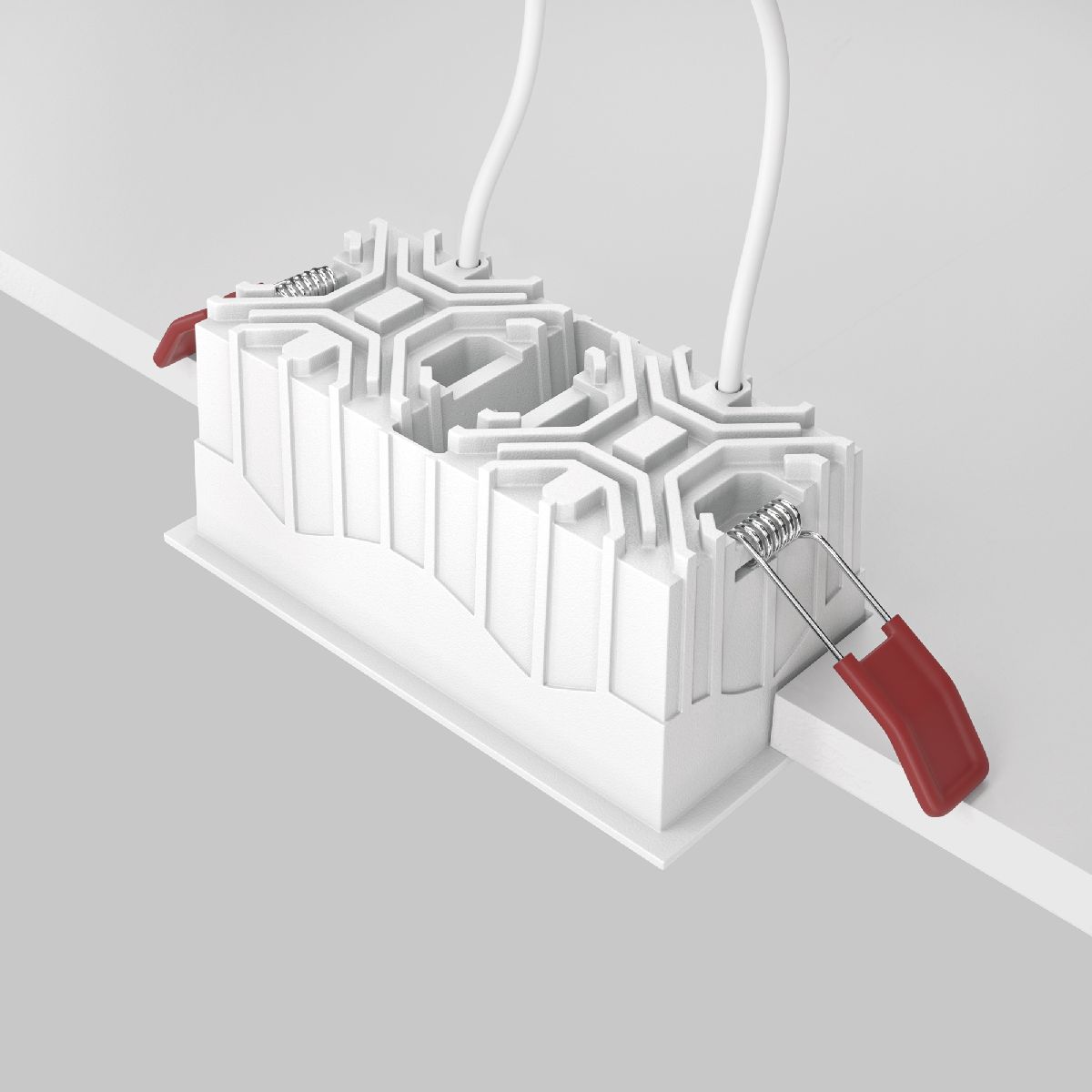 Встраиваемый светильник Maytoni Technical Alfa LED DL043-02-10W4K-SQ-W