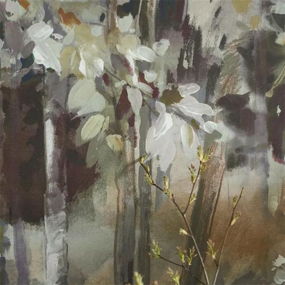 Панно Designers Guild PDG1175/01 Bois De Bouleau Scene 1 Sepia