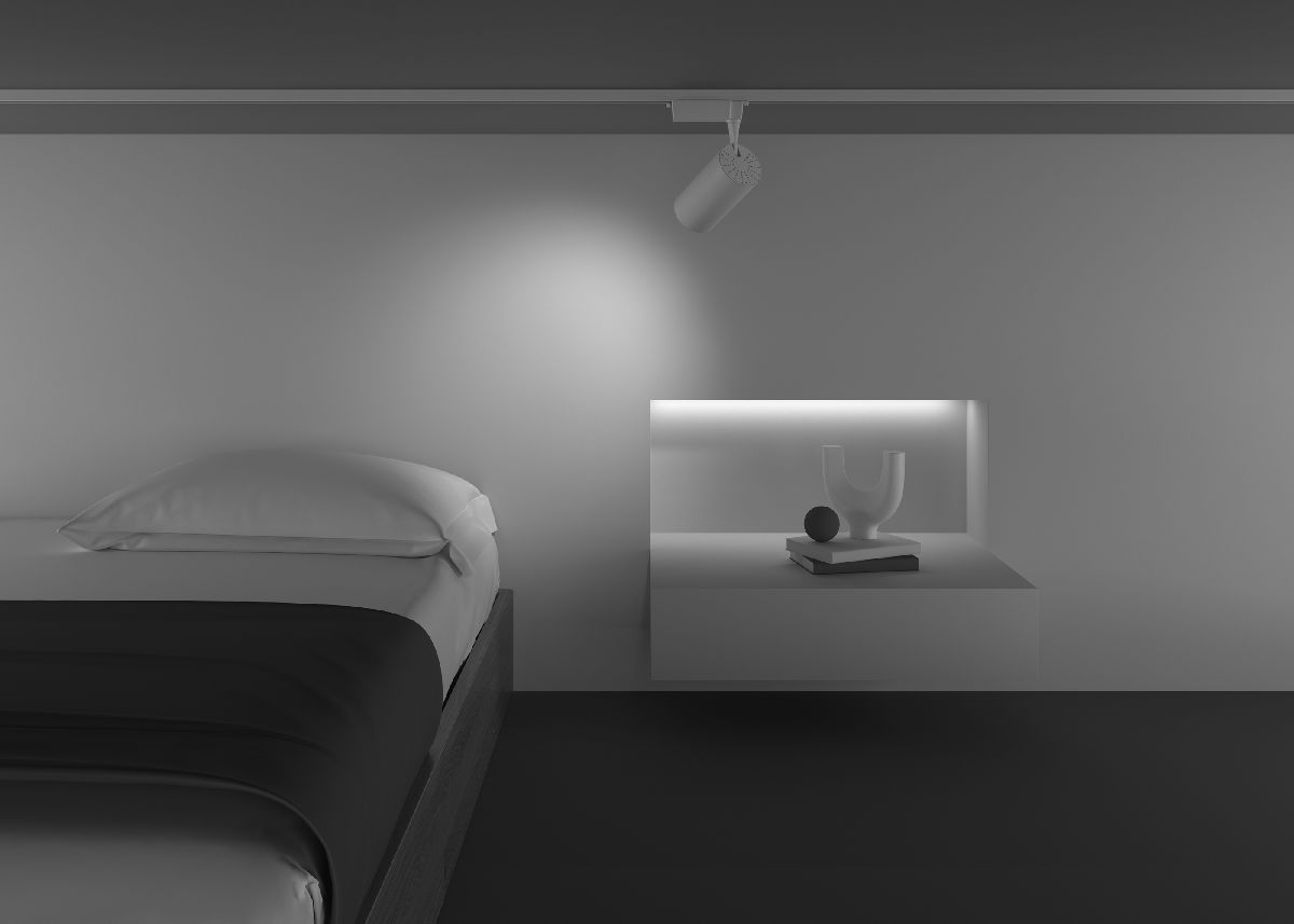 Трековый светильник Maytoni Technical Vuoro TR003-1-36W3K-W-W