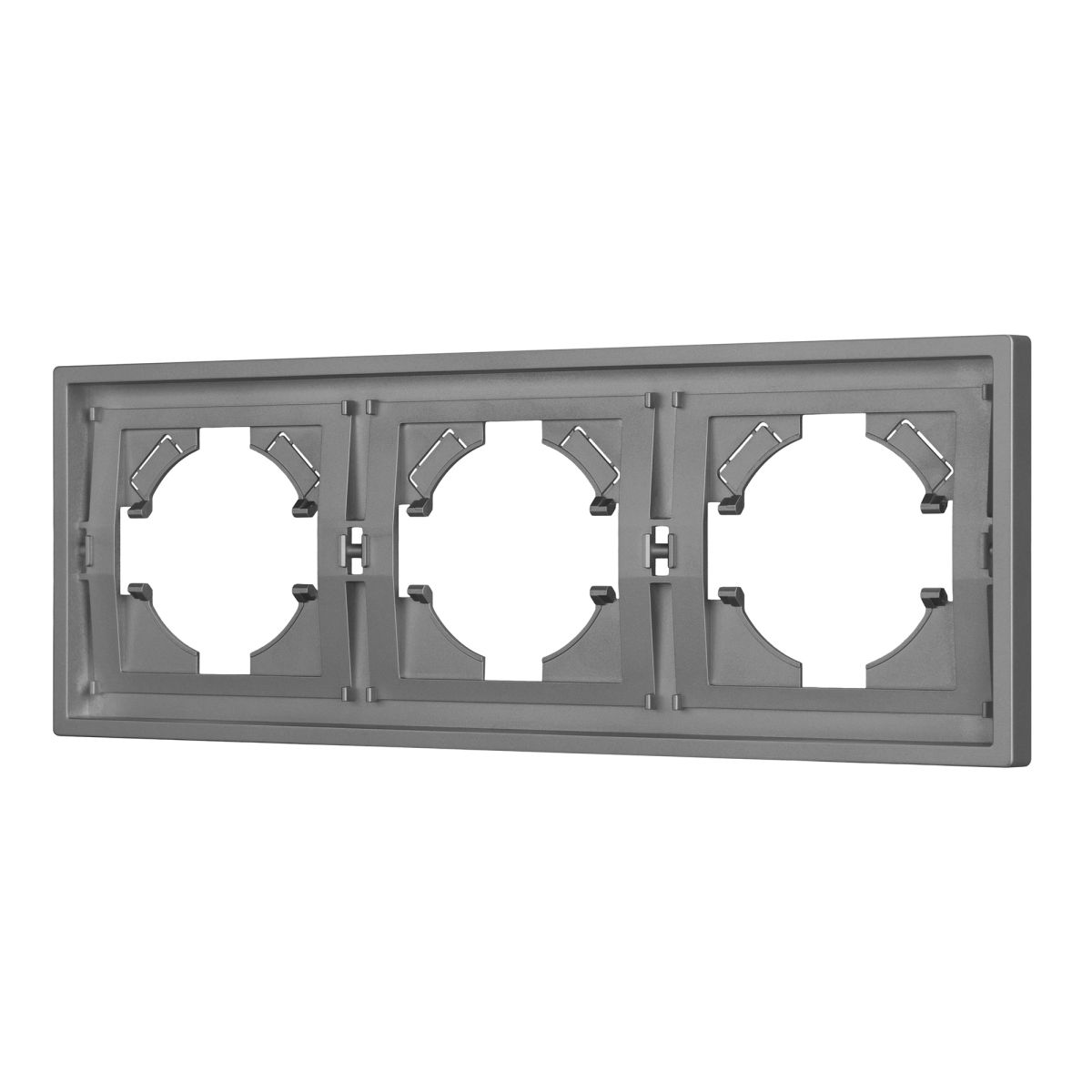 Рамка пластиковая на 3 поста Arlight FRM-TENDO-PL-3-GR 053845