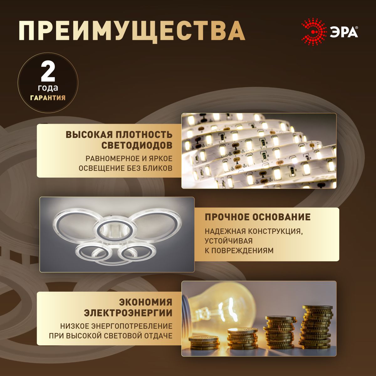 Потолочный светильник Эра Модерн Ring CLL-1-90W 3K-6,5K RC WH