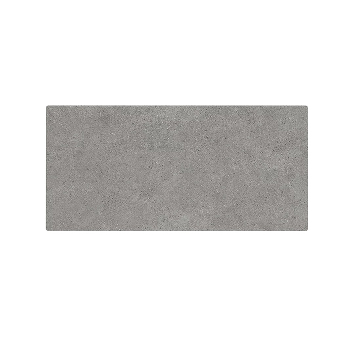 Kerama Marazzi Столешница из керамогранита для накладных раковин Фондамента 100см, с 1 отв., цвет: серый натуральный