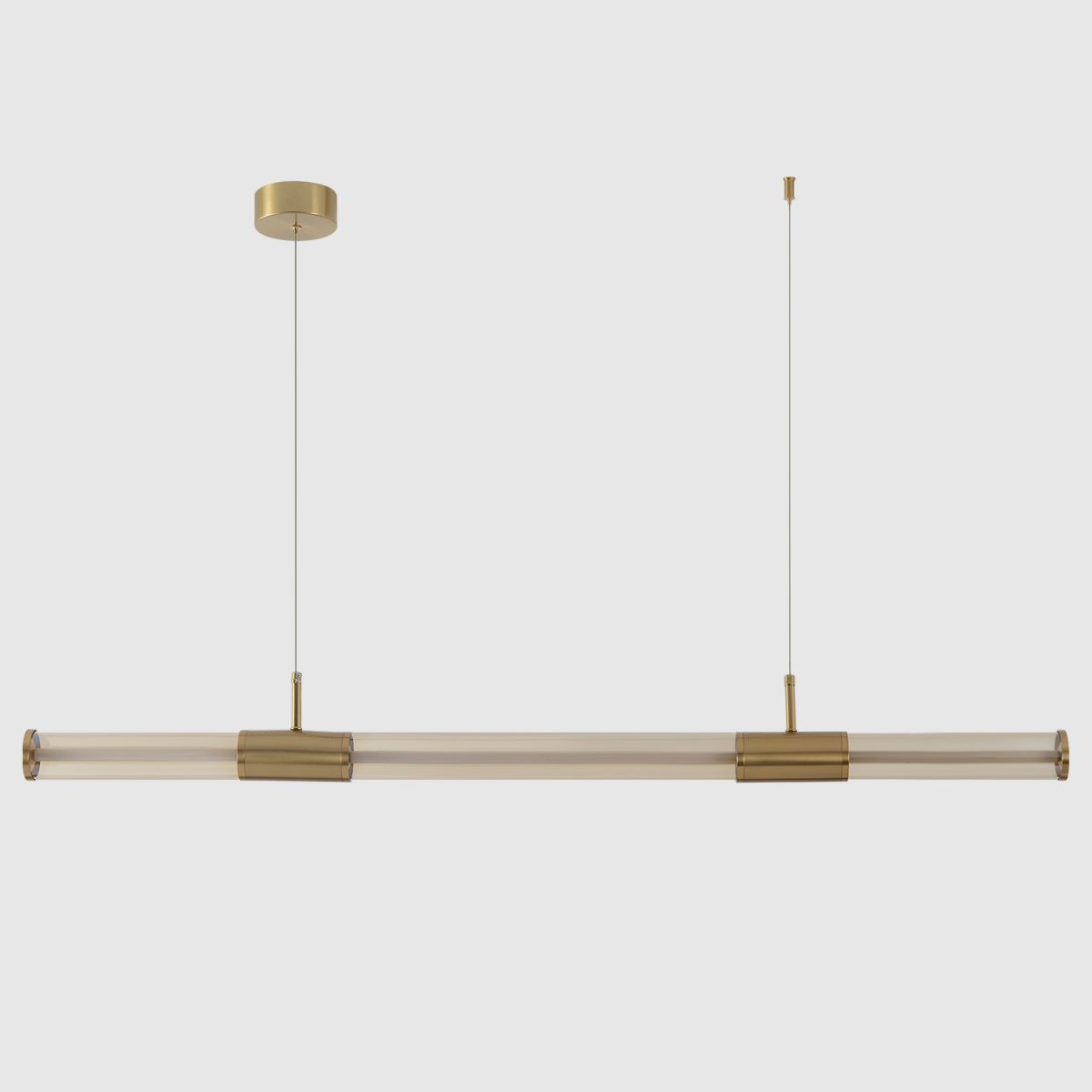 Подвесной светильник Crystal Lux LINEUP SP24W LED BRASS
