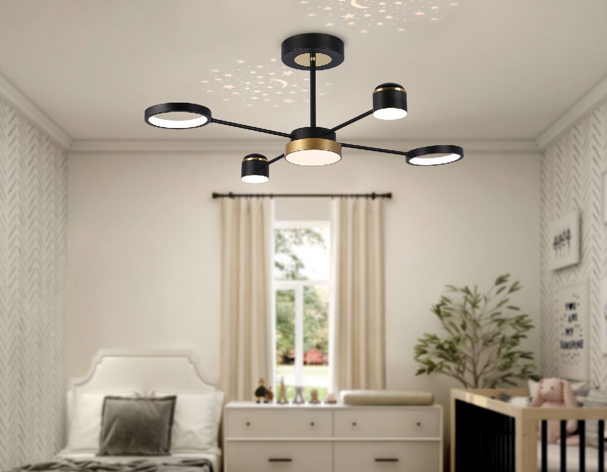 Люстра на штанге Ambrella Light Comfort LineTech FL51632