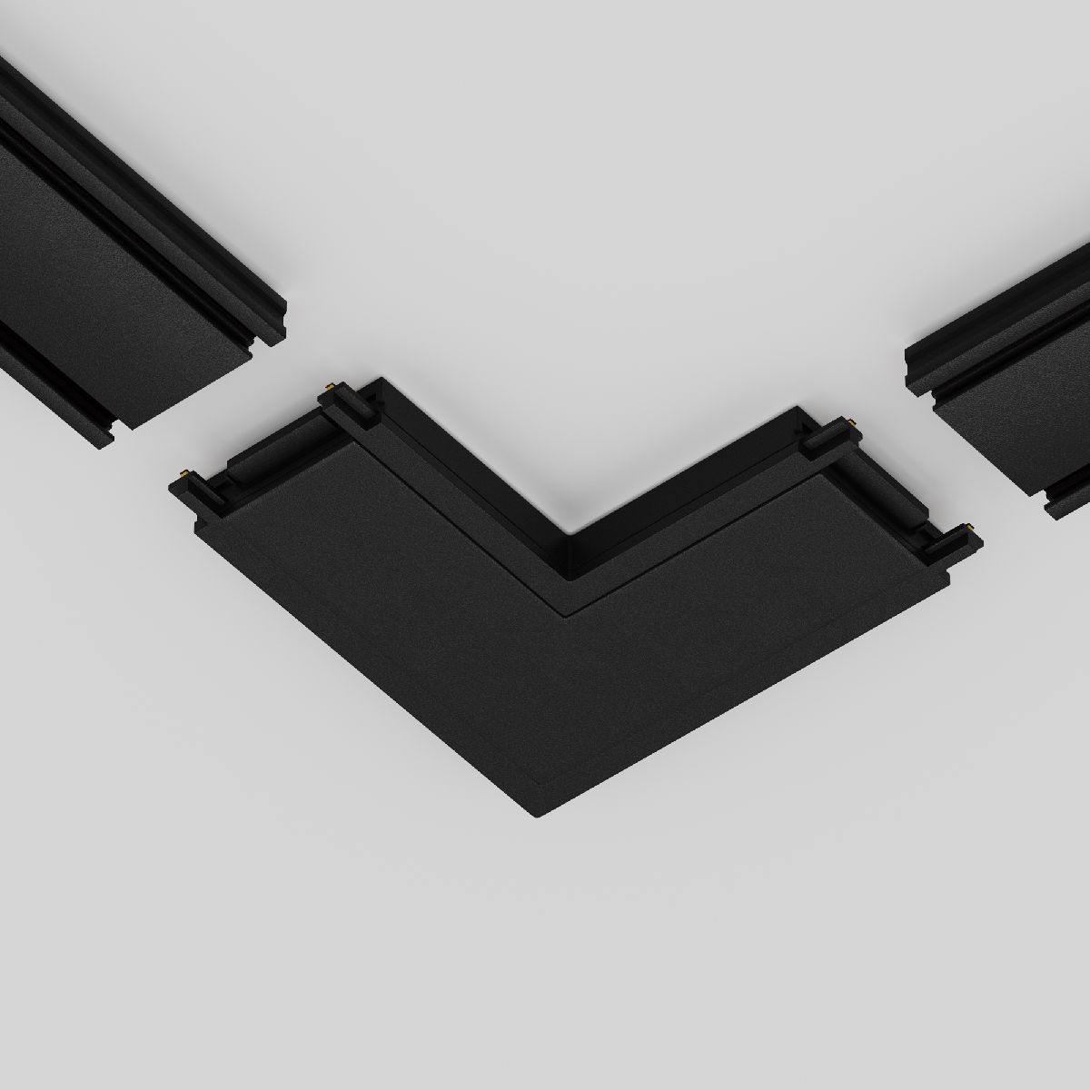 Конектор питания угловой Maytoni Accessories for tracks Radity TRA084CL-11B