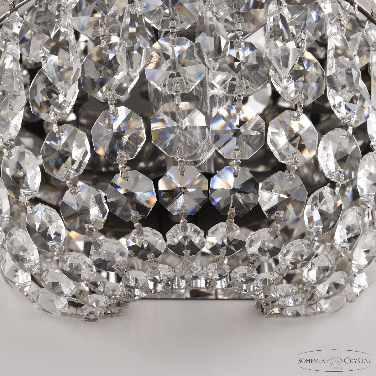 Бра Bohemia Ivele Crystal 2201H201B/2/35IV Ni