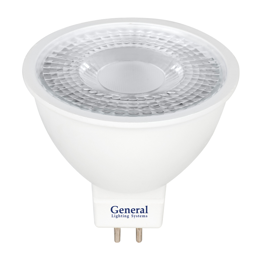 Светодиодная лампа General GLDEN-MR16-DIF-10-230-GU5.3-6500 661589