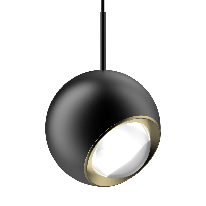 Подвесной светильник DeLight Collection MD2826-1B black/gold