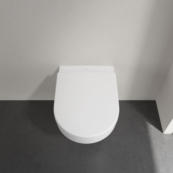 Villeroy&Boch Architectura Комплект Унитаз-подвесной 37х53х33см., сиденье с функцией QuickRelease, Softclose, цвет: альпийский белый