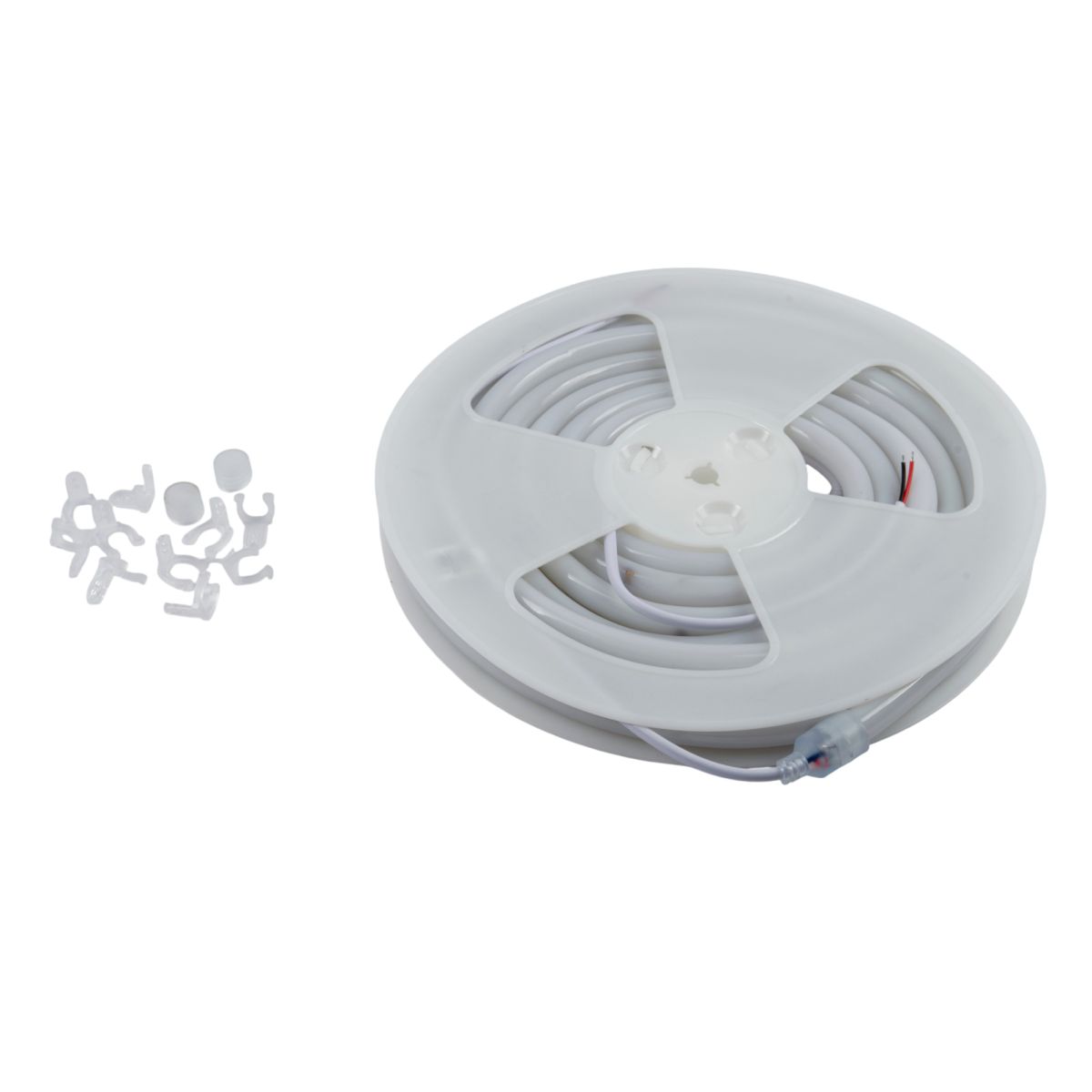 Комплект гибкого неона Uniel ULS-N40-2835-120LED/m-16mm-IP68-DC24V-10W/m-5M-3000K NEON SET01 UL-00012843