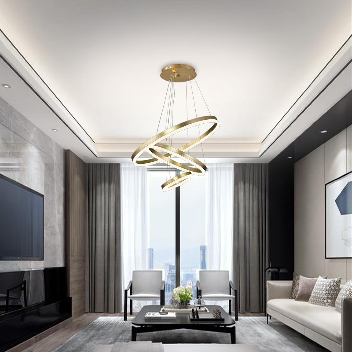 Подвесная люстра Natali Kovaltseva Oreol LED LAMPS 81279