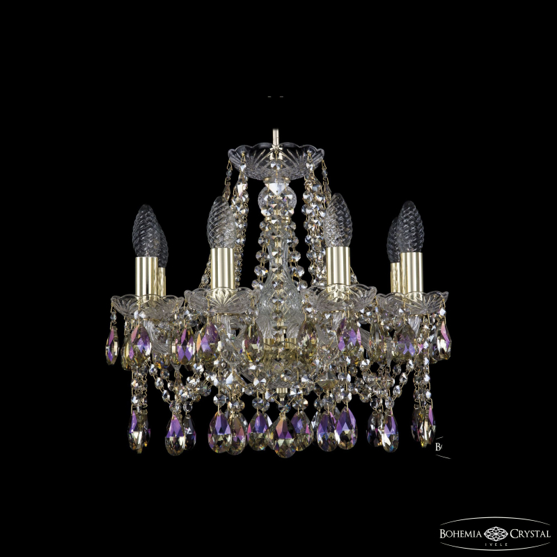 Подвесная люстра Bohemia Ivele Crystal 1413/8/141 G R801