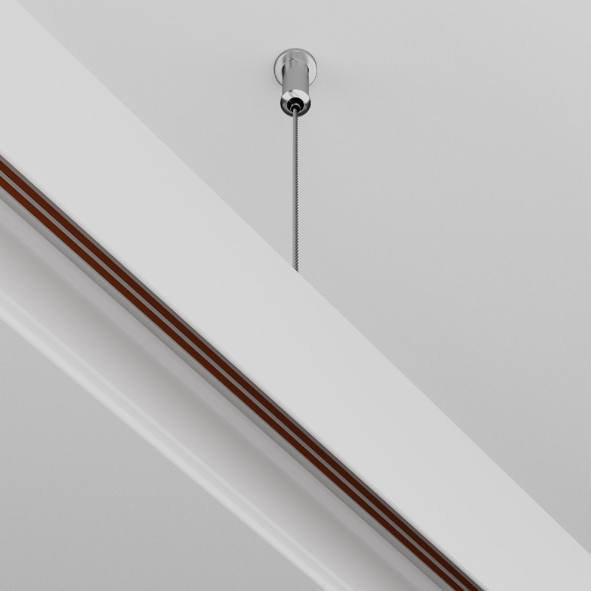 Подвес тросовый (2 шт.) Maytoni Magnetic track system Exility TRA034SW-2W