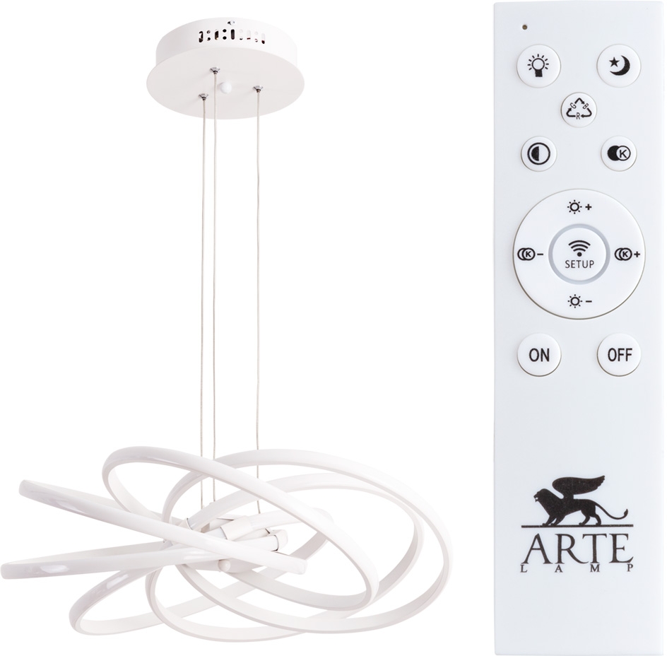 Подвесной светодиодный светильник Arte Lamp Presto A2527SP-6WH
