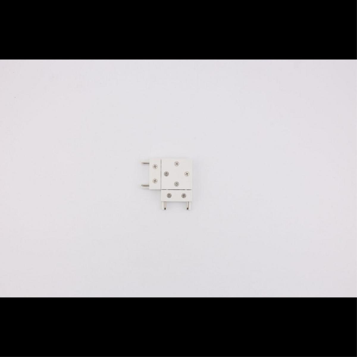 Коннектор питания угол плоский Aployt Magnetic track 48 APL.0181.10.08