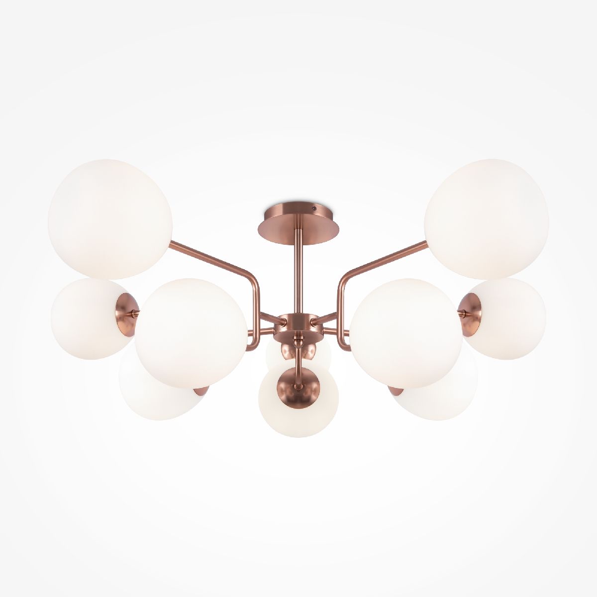Люстра на штанге Maytoni Erich MOD221PL-10G