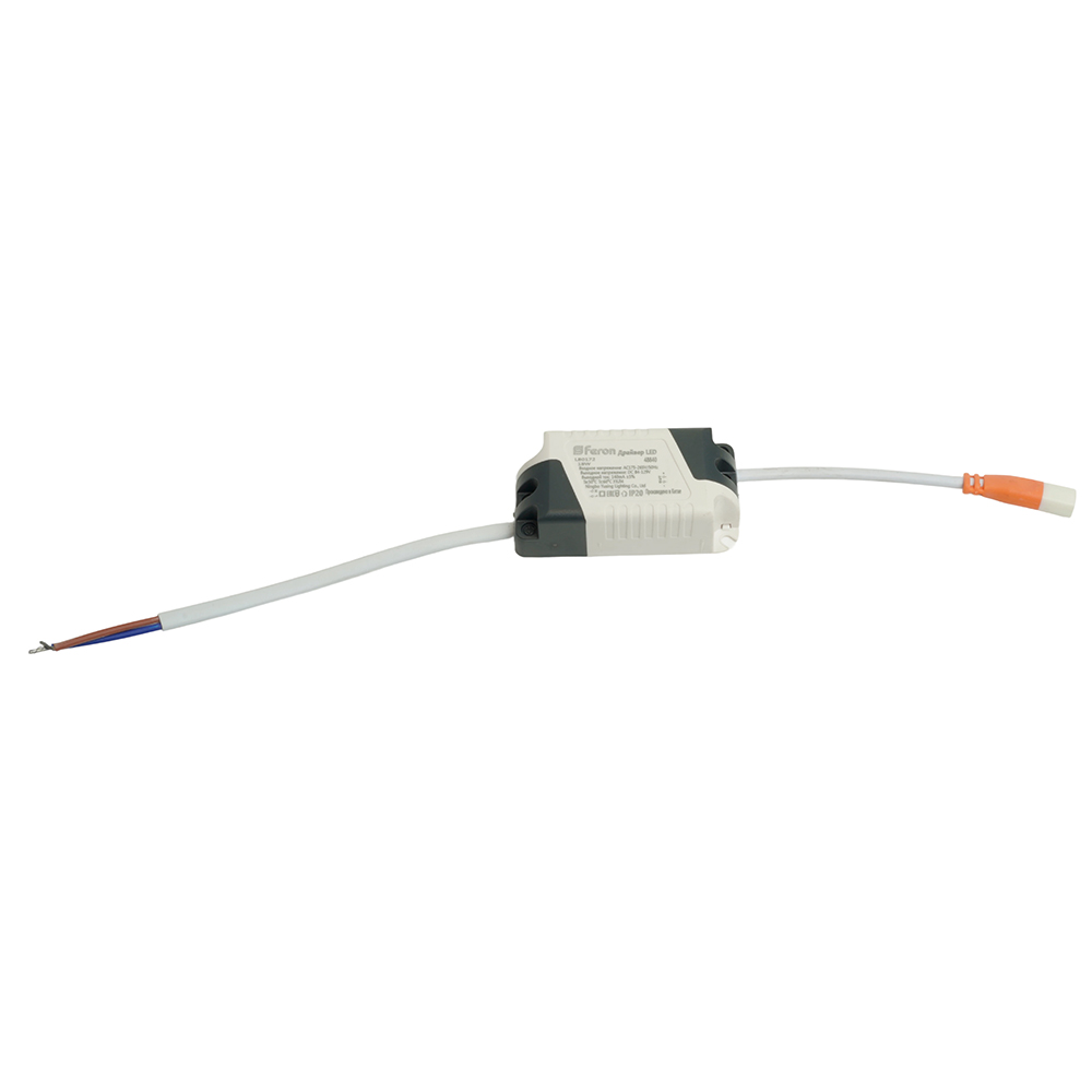 Трансформатор Feron LB0172 18Вт DC84-129В 0.18A IP20 48840