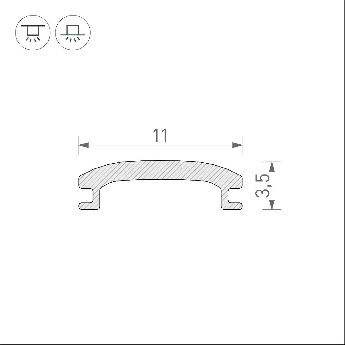 Экран STRETCH-SHADOW-100m OPAL-PVC (A2-CONTOUR-PRO) Arlight 046369