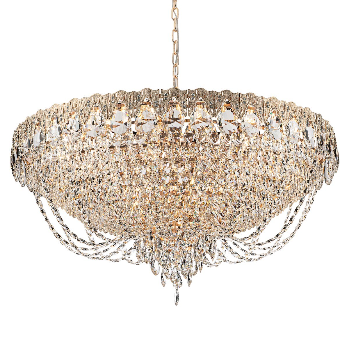 Подвесная люстра Modelux ML.8881.24P GD