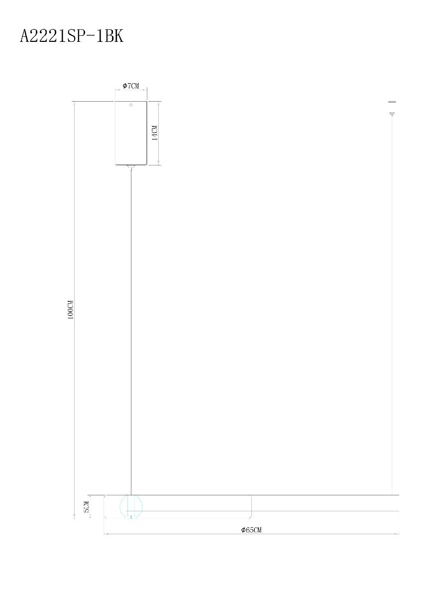 Подвесная люстра Arte Lamp Veritate A2221SP-1BR
