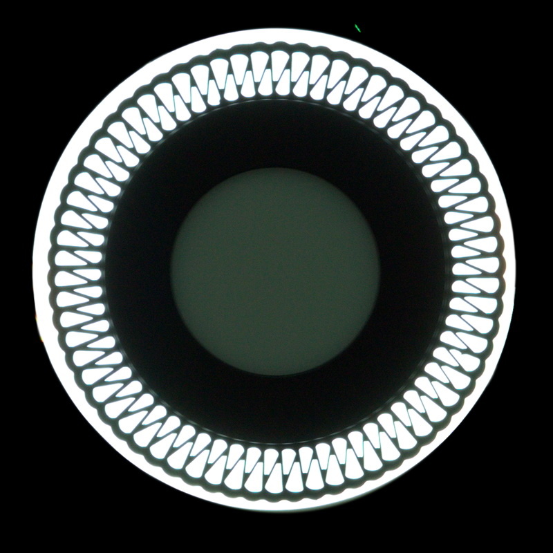 Встраиваемый светильник Reluce 63903-9.0-001RD LED3+3W BK