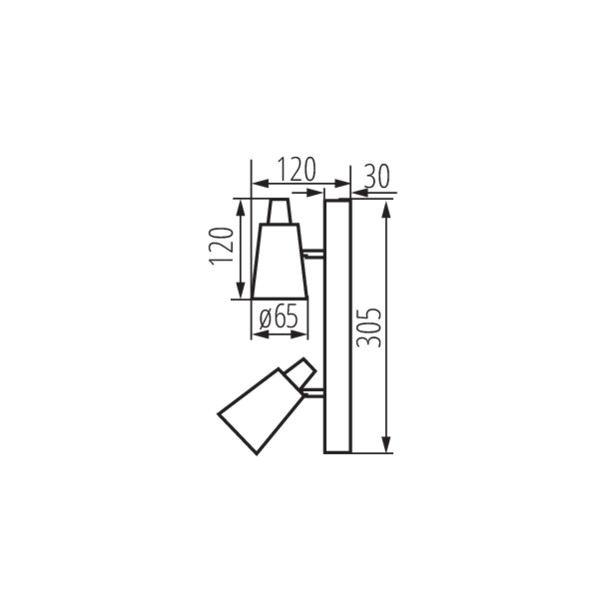 Спот Kanlux Sempra EL-2I B-SR 33093