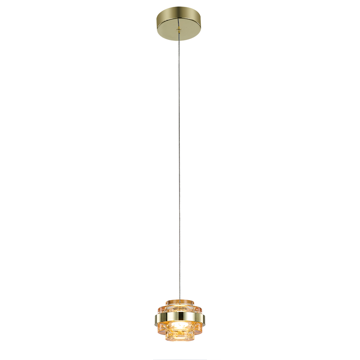 Подвесной светильник Delight Collection MD22030002 MD22030002-1A gold/champagne